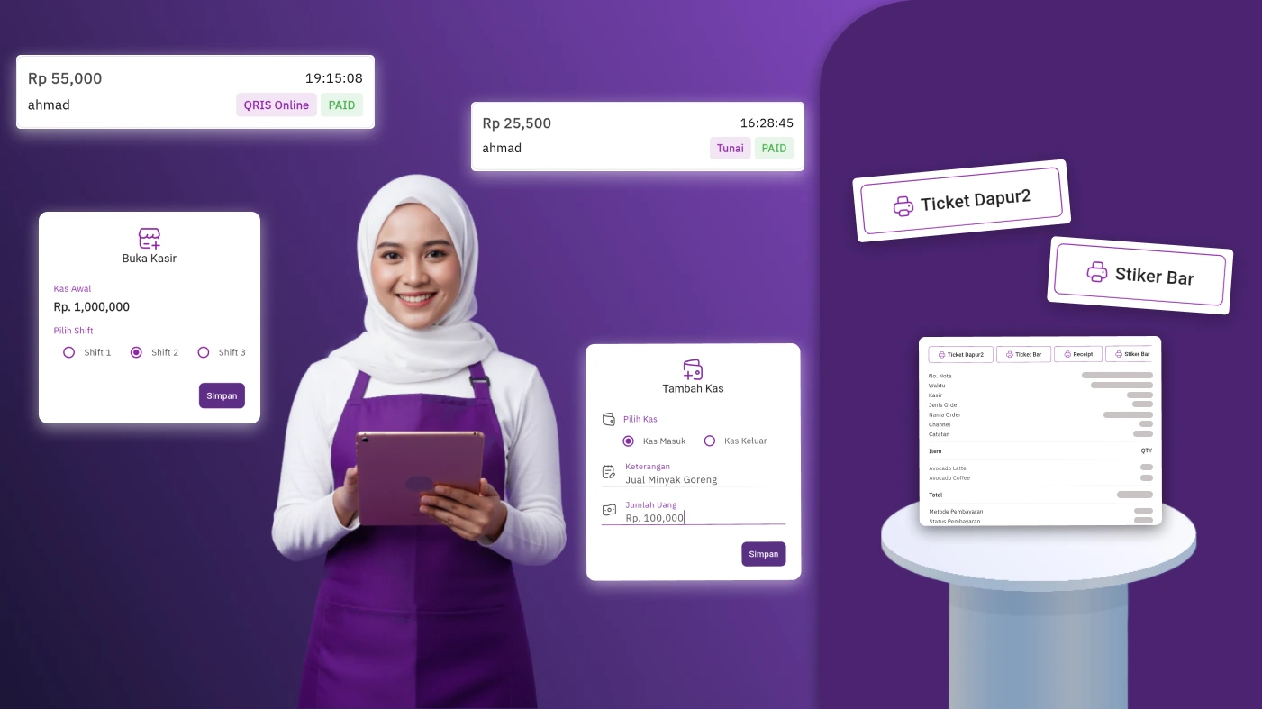 Solusi Kasir & Operasional